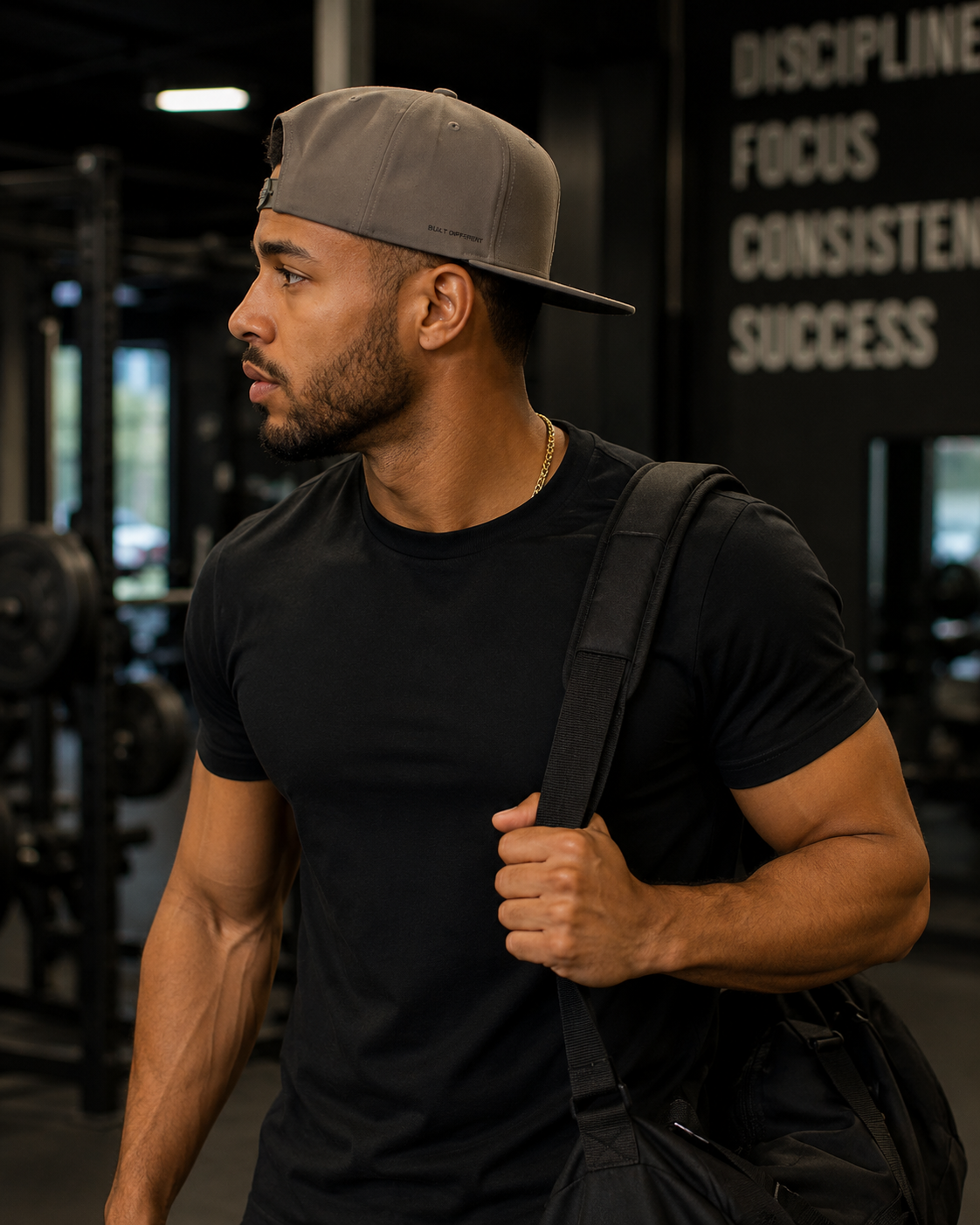 Murse Gear Built Different snapback hat
